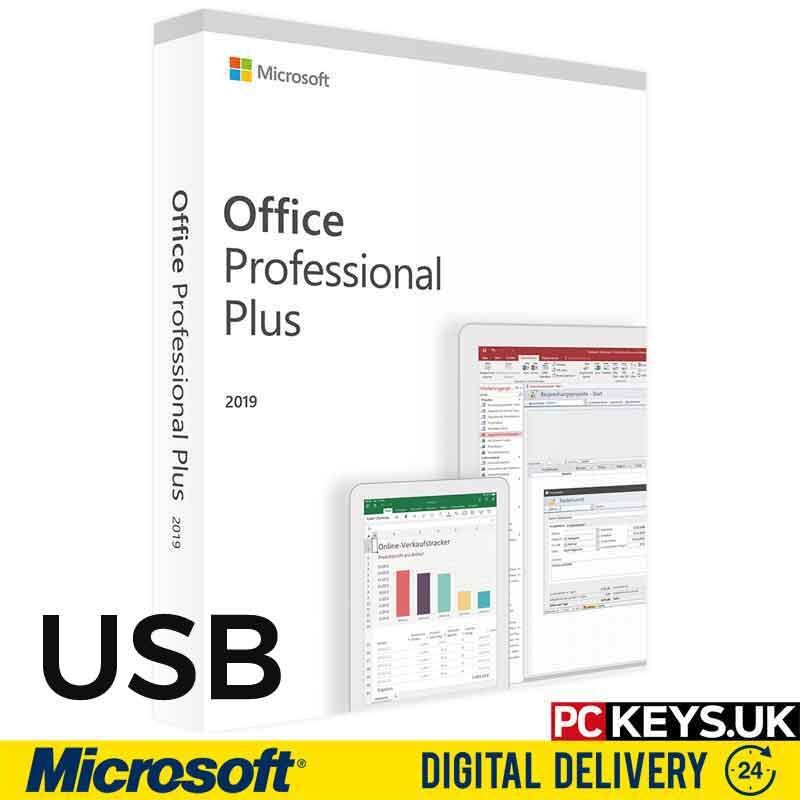 Microsoft Office 2019 Professional Plus USB
