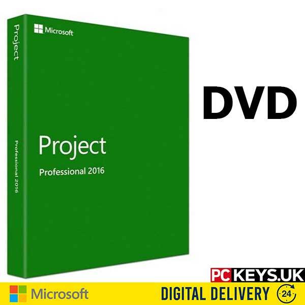 Microsoft Project 2016 Professional DVD