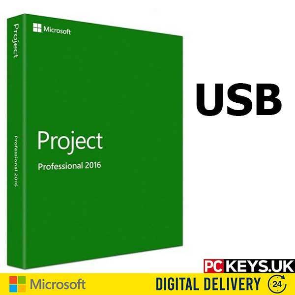 Microsoft Project 2016 Professional USB