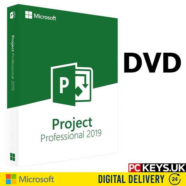 Microsoft Project 2019 Professional DVD