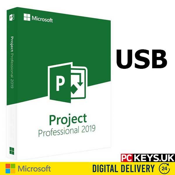 Microsoft Project 2019 Professional USB