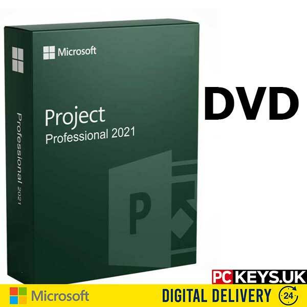 Microsoft Project 2021 Professional DVD