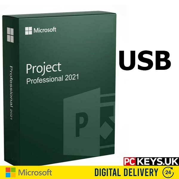 Microsoft Project 2021 Professional USB