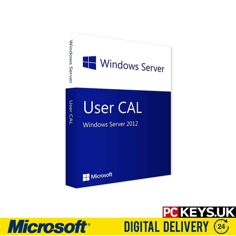 Microsoft Windows Server 2012 User CAL Client Access License