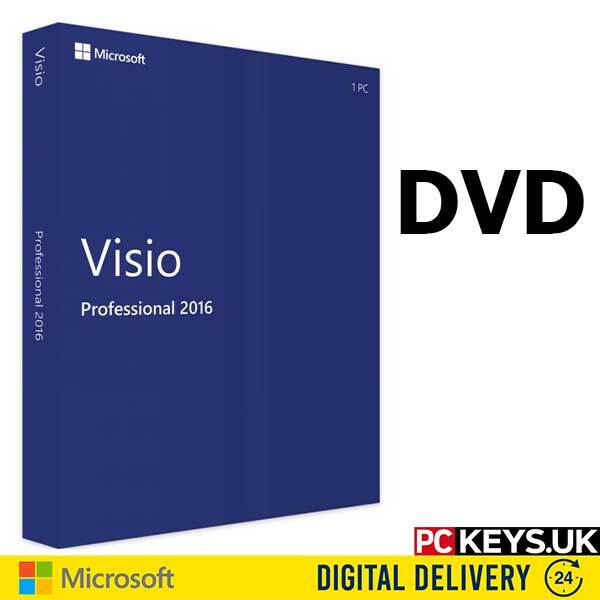 Microsoft Visio 2016 Professional Plus DVD