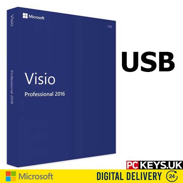 Microsoft Visio 2016 Professional Plus USB