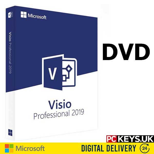 Microsoft Visio 2019 Professional DVD