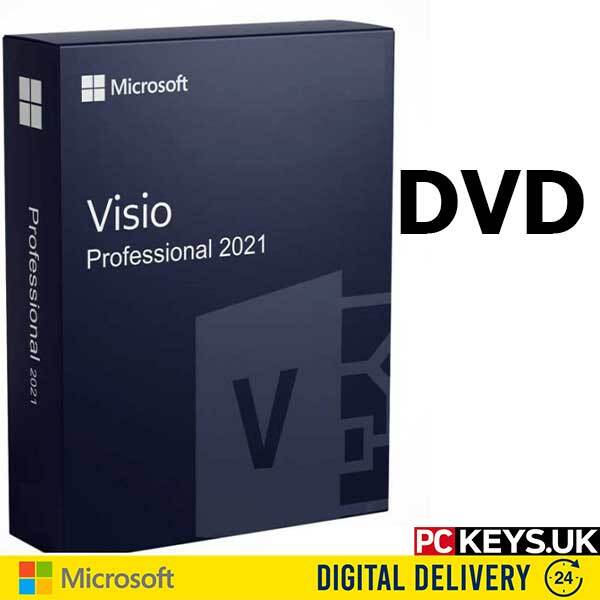 Microsoft Visio 2021 Professional DVD