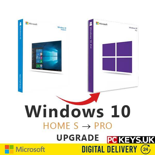 Windows 10 S to Professional Upgrade
