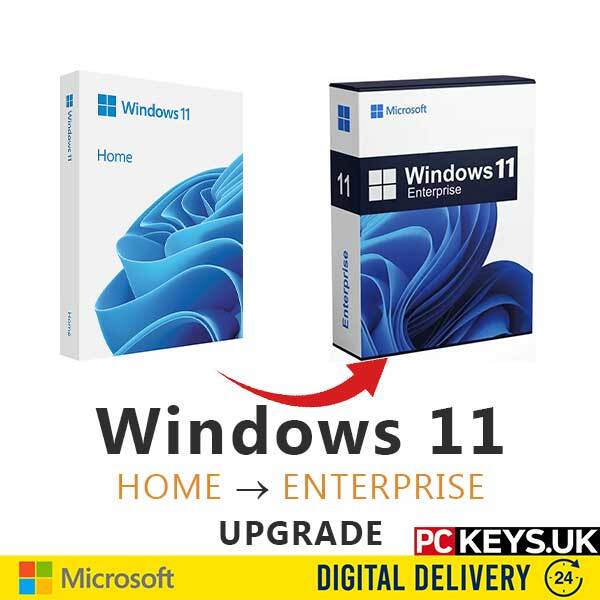Windows 11 Home to Enterprise
