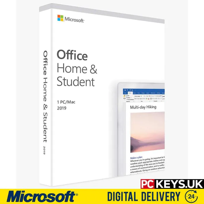 Buy Microsoft Office 2019 Home Student|Pc Keys Price £37.95