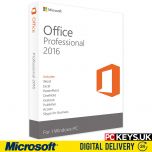 Microsoft Office 2016 Professional 1 PC Product License Key 