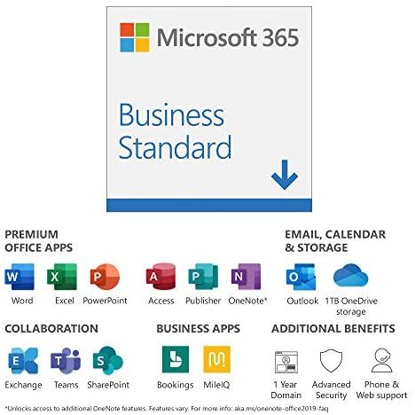 Buy Microsoft 365 Business Standard software subscription at PC Keys
