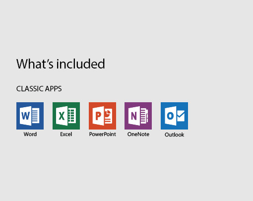 Apps included with office for mac