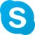 Microsoft Skype logo